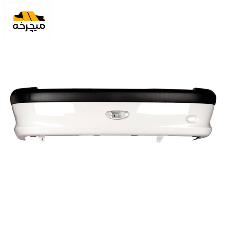 سپر عقب شرکتی مناسب پژو 206 رنگ سفید